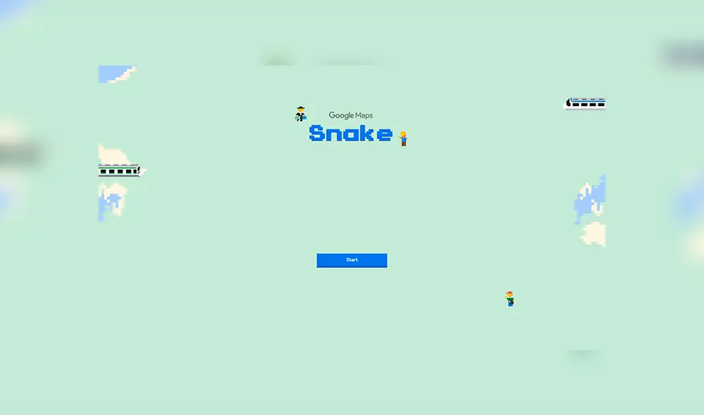 Snake, el juego que se popularizó en el 2000, ahora también está disponible en Google Maps.