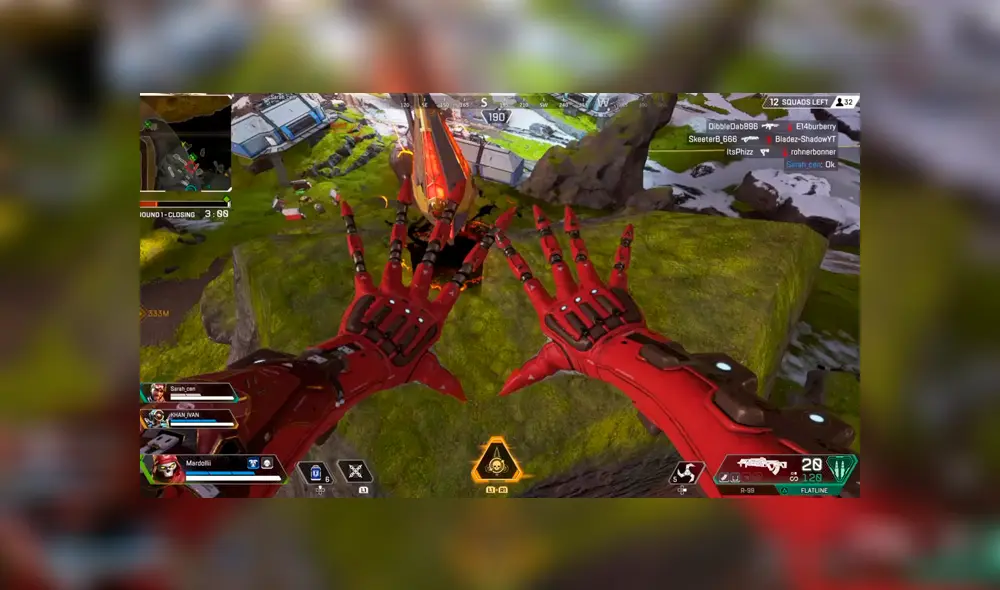 Revenant utiliza el combo de manos del Edo Tensei para activar su habilidad Death Totem. Foto: Apex Legends. Revenant utiliza el combo de manos del Edo Tensei para activar su habilidad Death Totem. Foto: Apex Legends.