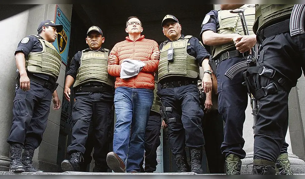 Figari y Herz llegan a prisión; el personero Mejía Lecca irá con ellos