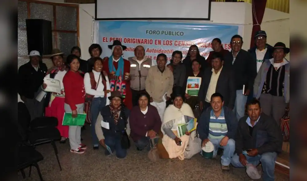  Líderes indígenas piden reconocer identidad originaria en el Censo 2017