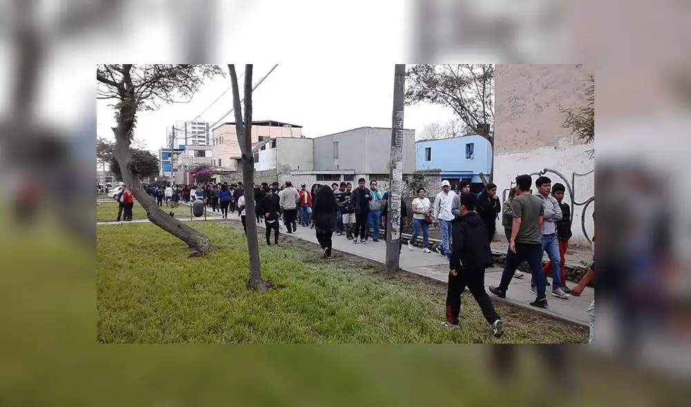 Elecciones 2018: colas de 15 cuadras en colegio Hipólito Unanue de Cercado de Lima [FOTOS]