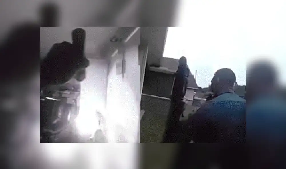 YouTube viral: Chica oye extraños ruidos, llama a policías y descubren misteriosa criatura [VIDEO]