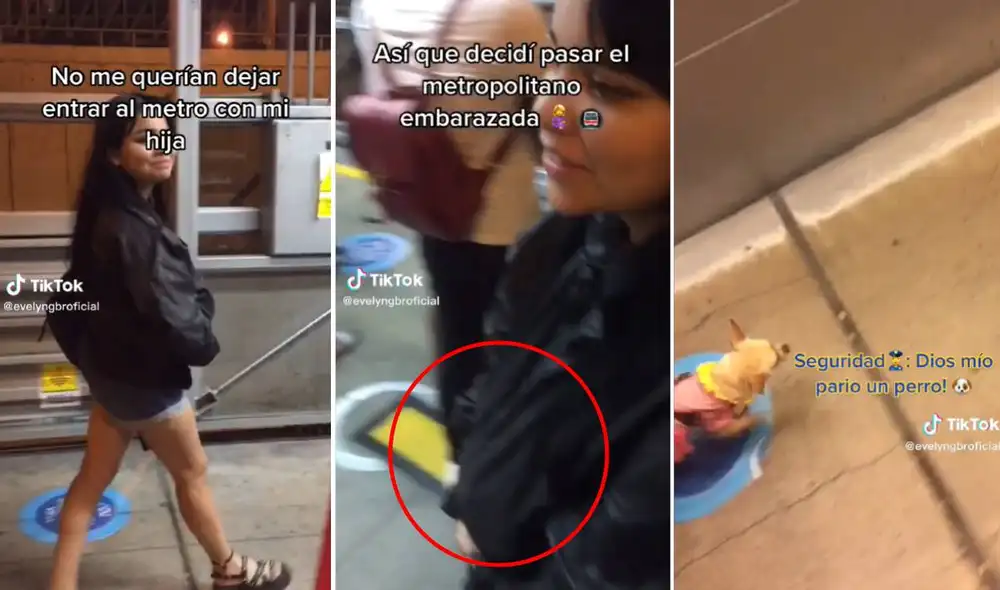 El clip ha alcanzado más de un millón y medio de visualizaciones en TikTok. Foto: composición LR/captura de TikTok/@evelyngbroficial