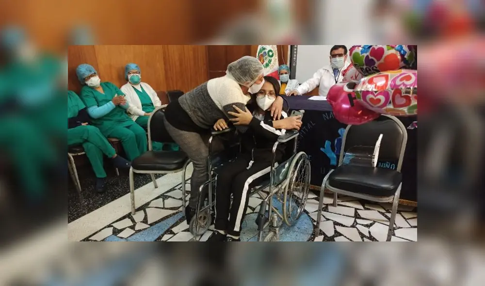 Especialistas del hospital San Bartolomé calificaron la recuperación de Gabriela como algo histórico. (Foto: María Pía Ponce / GLR - URPI) Especialistas del hospital San Bartolomé calificaron la recuperación de Gabriela como algo histórico. (Foto: María Pía Ponce / GLR - URPI)