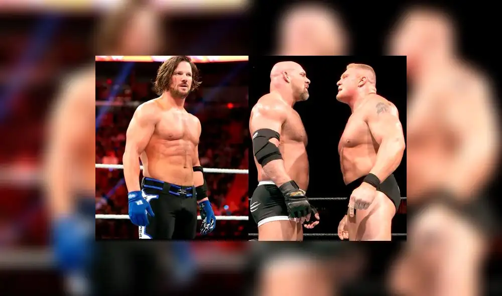 WWE: AJ Styles niega colgarse de la fama de Brock Lesnar y Goldberg para WrestleMania 33 WWE: AJ Styles niega colgarse de la fama de Brock Lesnar y Goldberg para WrestleMania 33