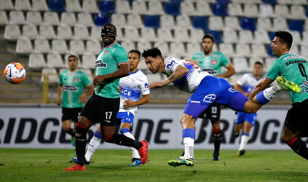 U. Católica eliminó a River Plate y jugará los cuartos de final de la Copa Sudamericana 2020. Foto: Twitter / @Cruzados