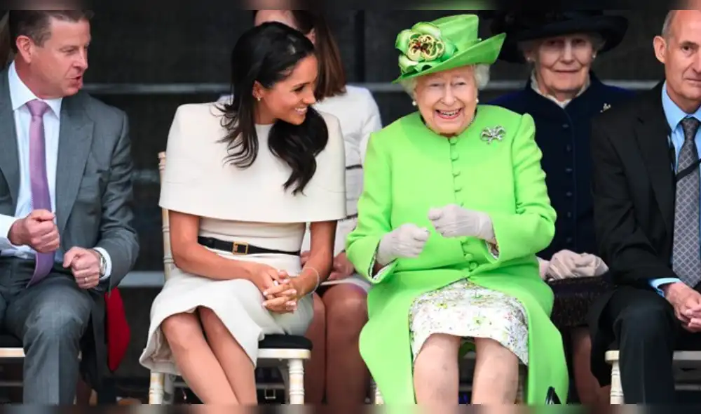 La reina Isabel rompe el protocolo para cumplir el deseo de Meghan Markle