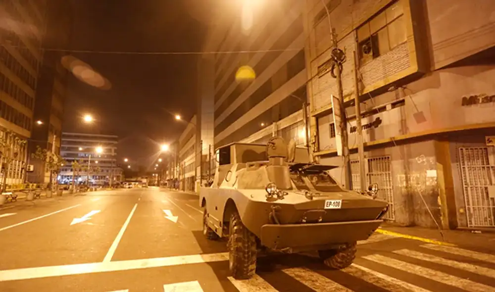 Toque de queda: así lucen las calles de la Lima tras la segunda noche ...