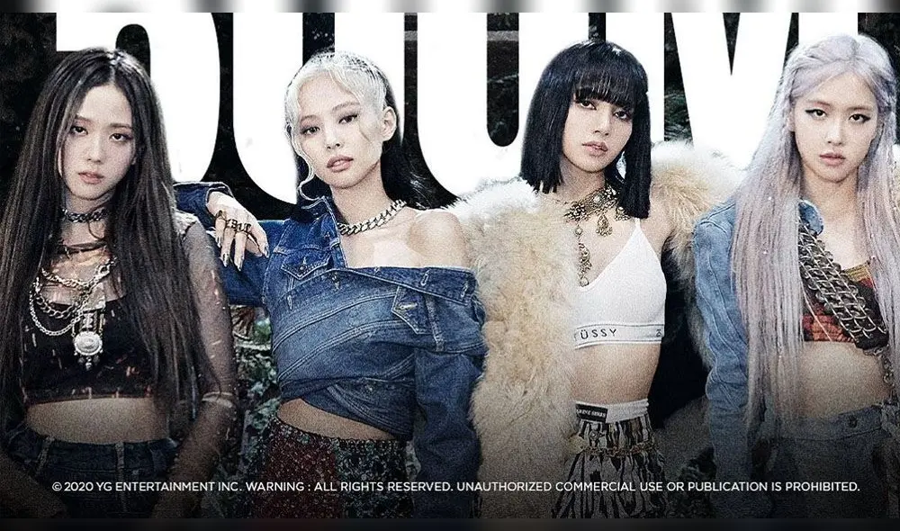 Desliza para ver más imágenes de Jennie, Jisoo, Rosé y Lisa de BLACKPINK. Créditos: YG Entertainment