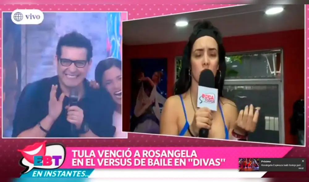 Rosángela Espinoza: “Carloncho es un hipócrita” Rosángela Espinoza: “Carloncho es un hipócrita”