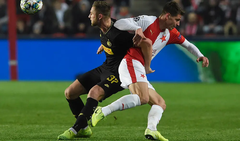 Inter derrotó 3-1 a Slavia Praga y sueña con estar en octavos de la Champions League [RESUMEN]