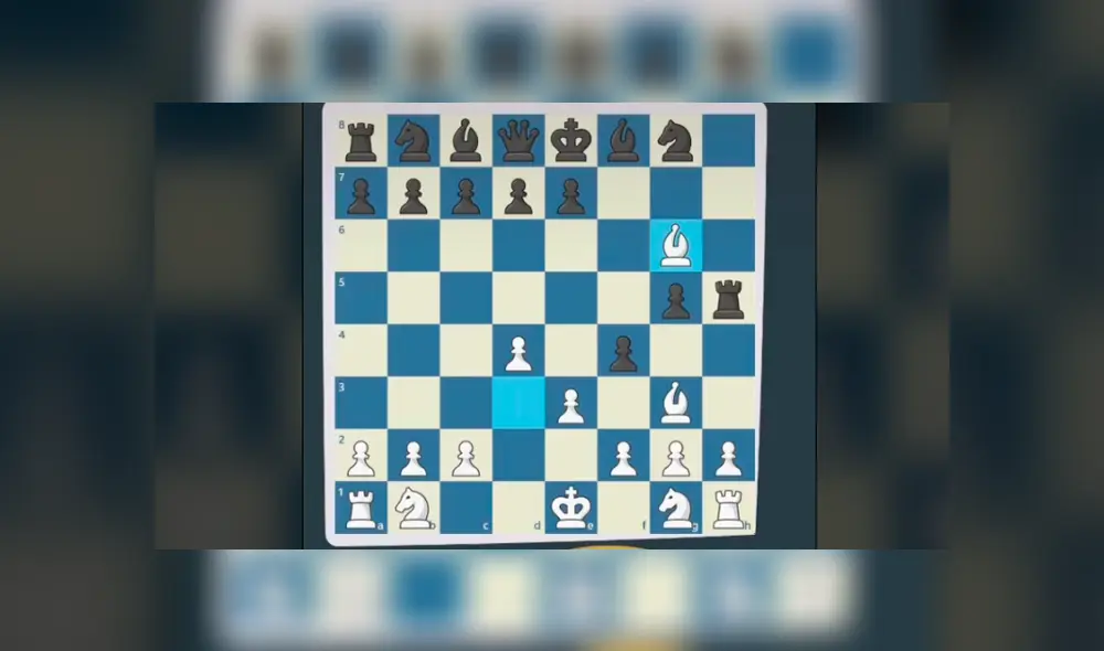 Puedes aplicar esta jugada para vencer a jugadores inexpertos. Foto: Luis Fernández Siles/TikTok