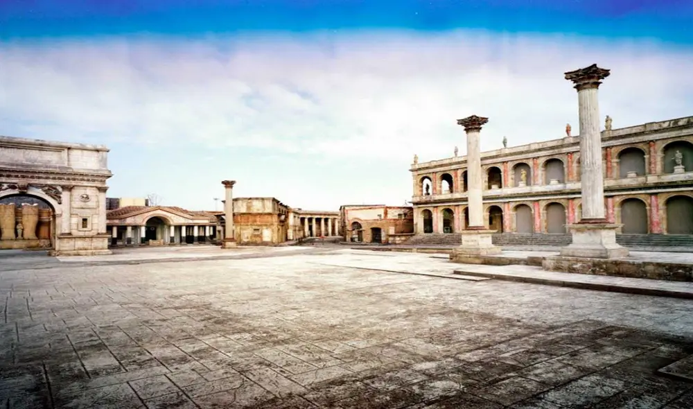 Desliza las imágenes para ver cómo luce una de las locaciones mostradas en La pasión de Cristo. Foto: captura de Google Maps