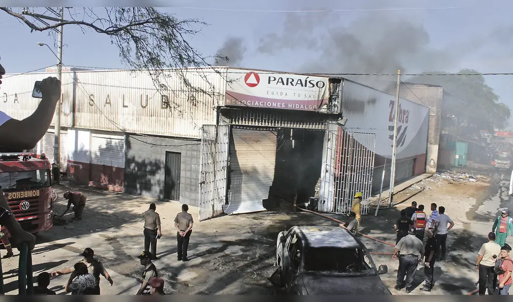 Incendio en almacén generó pérdidas de tres millones de soles