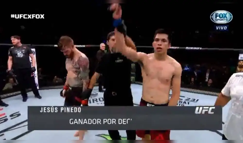 Jesús Pinedo derrotó a Devin Powell por decisión unánime en su debut en el UFC Argentina 