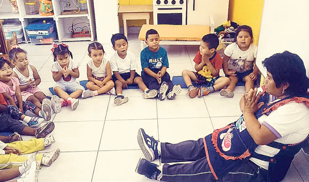 En aula. Así eran las clases de Marisol antes de la pandemia.