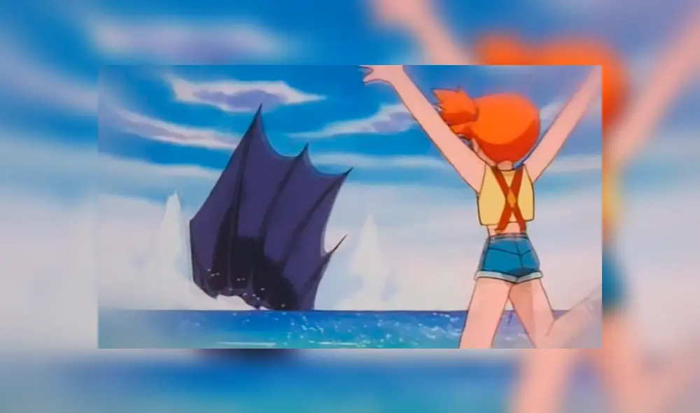 Muchos diseños de pokémon han sido diseñados con muchos años de anticipación. Aquí Mega-Gyarados en la quinta temporada del anime (2002).