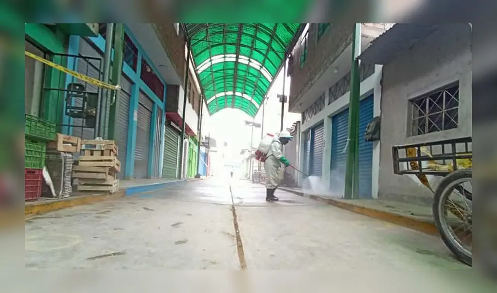 MPT realizó la desinfección de todo el mercado. MPT realizó la desinfección de todo el mercado.