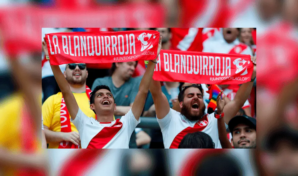 Hinchas peruanos alienta a la selección de Perú en la Copa América 2019. Foto: GLR Hinchas peruanos alienta a la selección de Perú en la Copa América 2019. Foto: GLR
