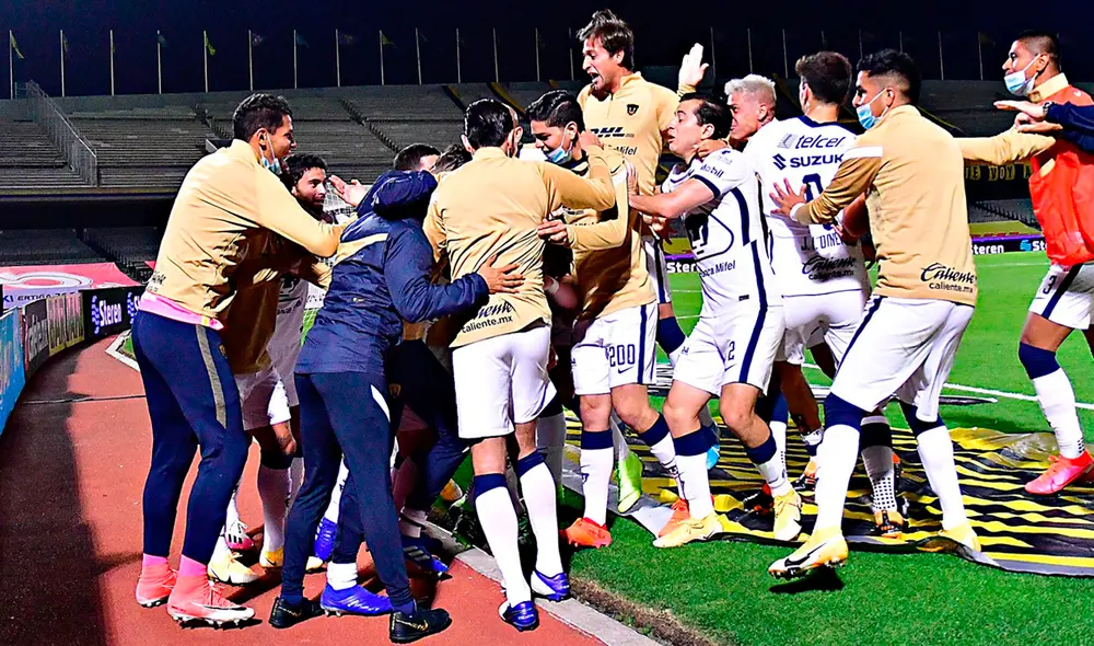 Pumas logró el milagro y clasificó a la final de la Liga MX. Foto: Twitter