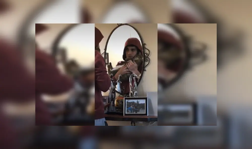 Desliza las imágenes para observar el amoroso momento que captó una joven de su gata junto a su novio. Fotocaptura: Facebook. Desliza las imágenes para observar el amoroso momento que captó una joven de su gata junto a su novio. Fotocaptura: Facebook.