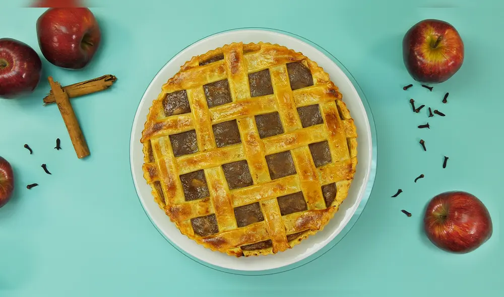 Pie de manzana | Receta y Video Pie de manzana | Receta y Video