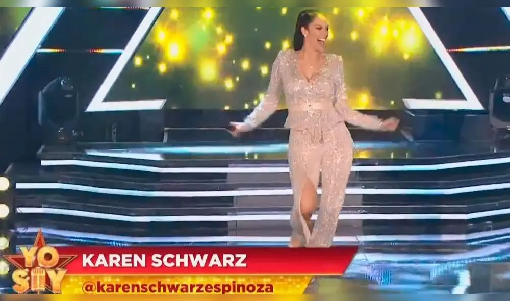 Karen Schwarz reaparece en "Yo Soy"