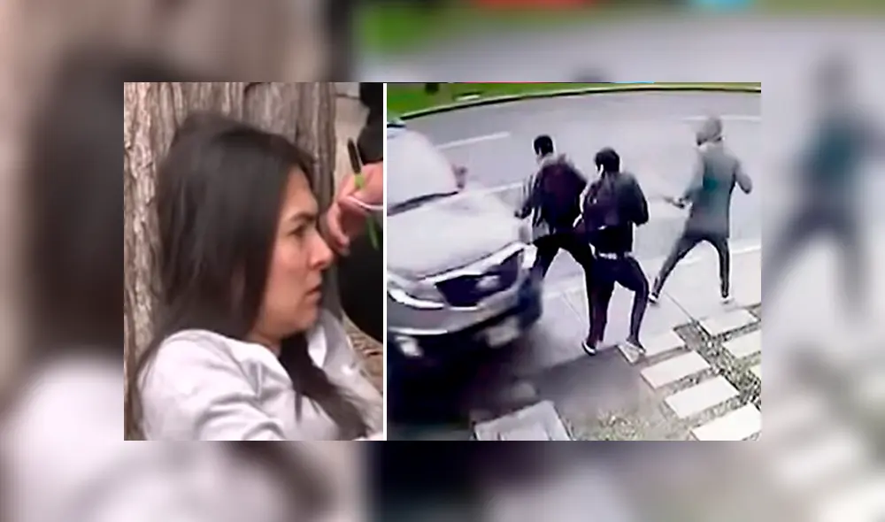 Conductora insiste que otro carro le cerró paso y ello desencadenó trágico accidente en la avenida Javier Prado. Foto: Capturas