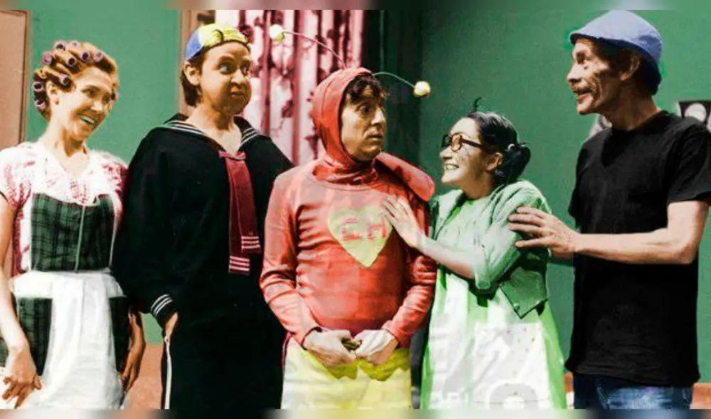 Nieto de Don Ramón revela foto inédita de su abuelo con elenco de la vecindad Nieto de Don Ramón revela foto inédita de su abuelo con elenco de la vecindad