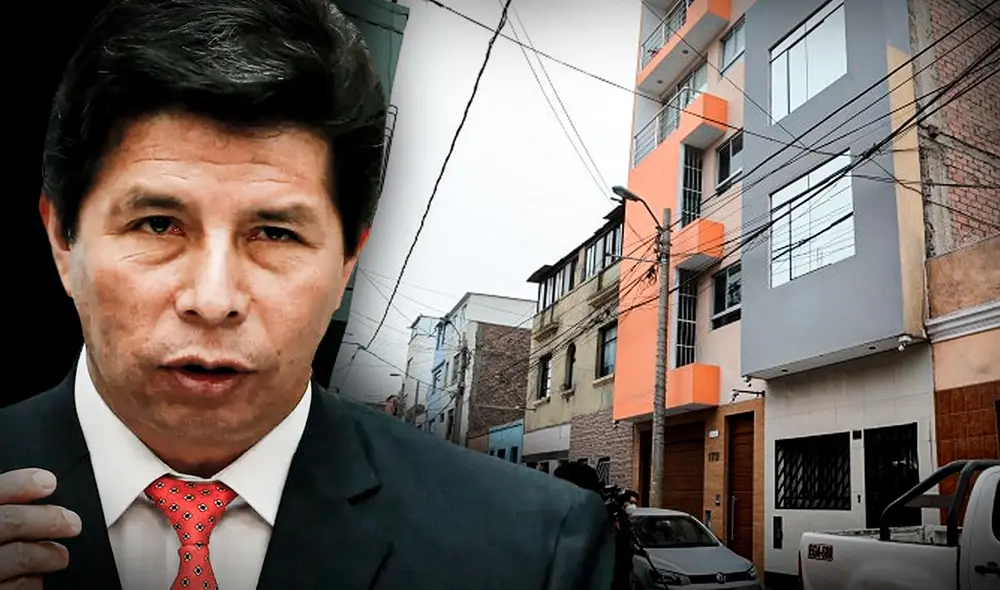 La casa del pasaje Sarratea pertenece a Alejandro Sánchez, prófugo de la justicia y amigo de Pedro Castillo. Foto: composición Jazmin Ceras/ Presidencia