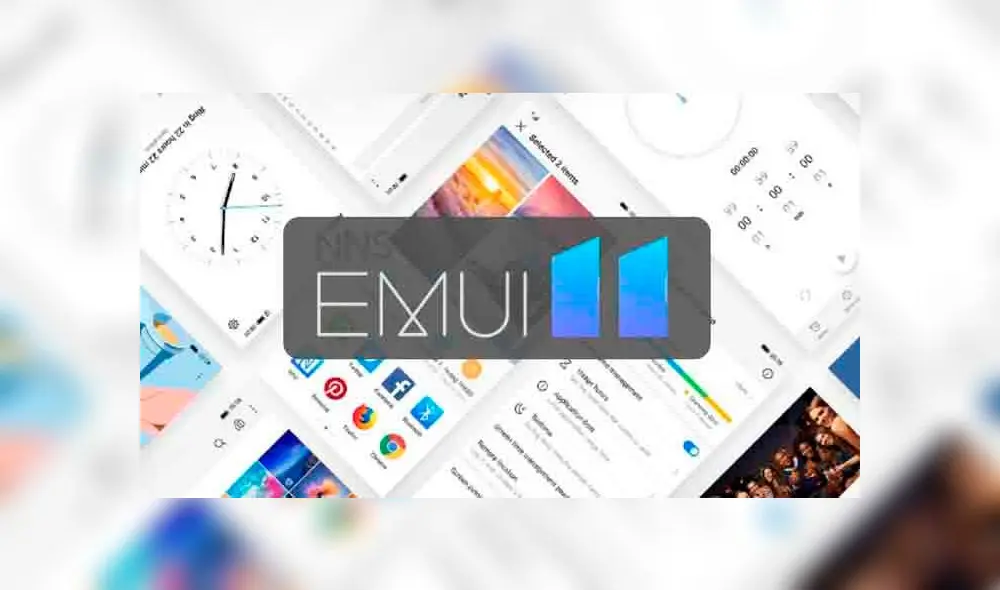 EMUI 11 es la capa de personalización de Huawei basada en Android 11. (Fotos: Gizmochina) EMUI 11 es la capa de personalización de Huawei basada en Android 11. (Fotos: Gizmochina)