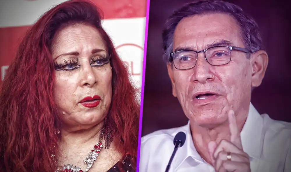 Monique Pardo contenta con acciones de Martín Vizacarra. Foto: Composición