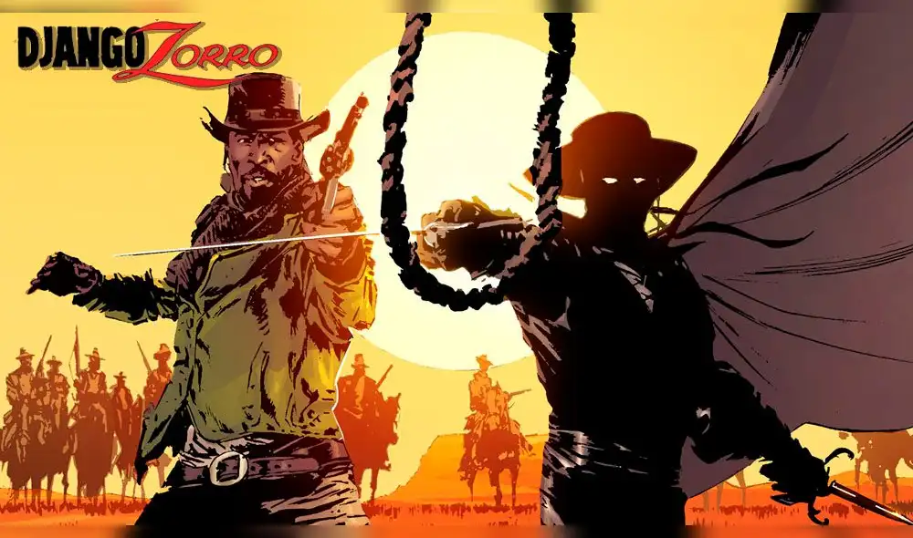 Quentin Tarantino estrenaría el crossover de Django y El Zorro