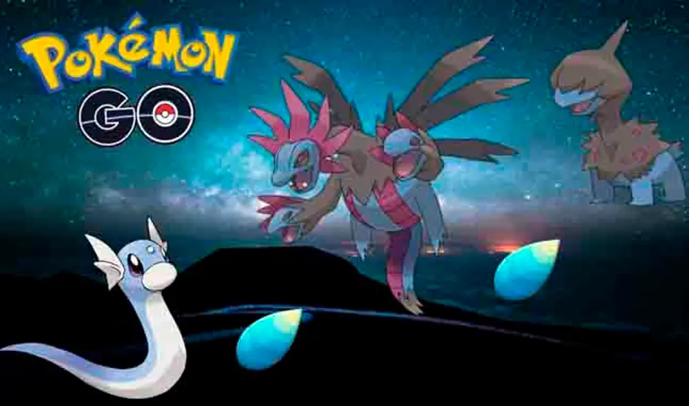 Deino y Dratini. (Fotos: Niantic)