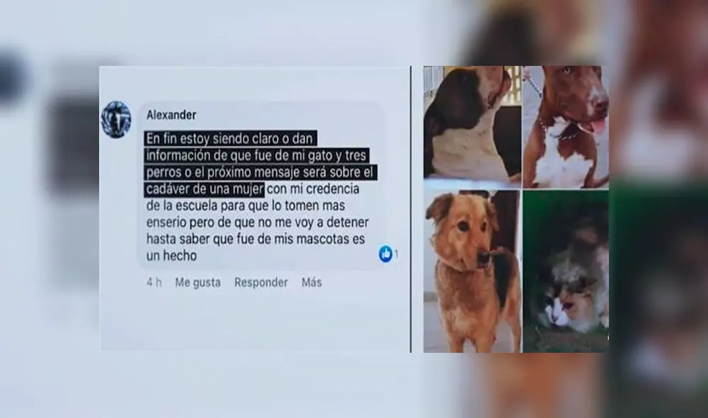 El 'monstruo de Toluca' amenazó con asesinar a más féminas si no le devuelven sus mascotas incautadas. Foto: difusión El 'monstruo de Toluca' amenazó con asesinar a más féminas si no le devuelven sus mascotas incautadas. Foto: difusión