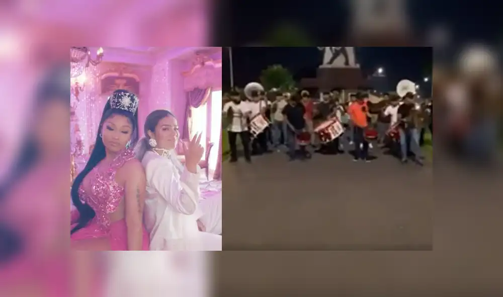 Video es viral en Facebook. Con bombos, trompetas y platillos, una banda musical ha causado sensación en las redes al tocar la melodía de la famosa canción de Karol G y Nicky Minaj Video es viral en Facebook. Con bombos, trompetas y platillos, una banda musical ha causado sensación en las redes al tocar la melodía de la famosa canción de Karol G y Nicky Minaj
