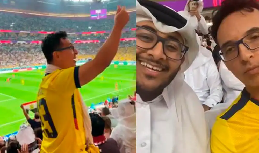 Ecuador y Qatar jugaron en el partido inaugura del Mundial Qatar 2022. Foto: composición GLR