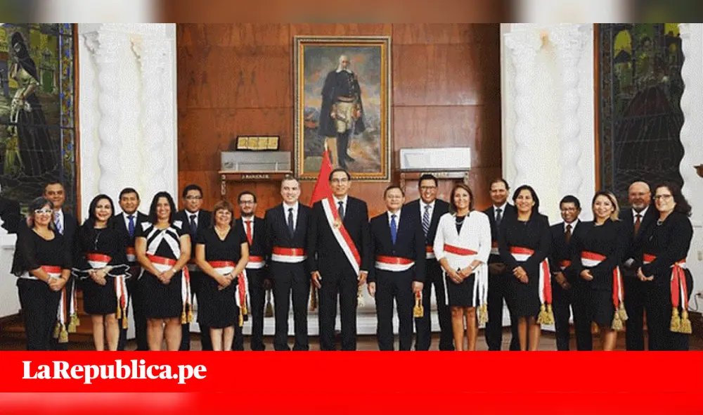 Los nuevos ministros del gabinete Del Solar 