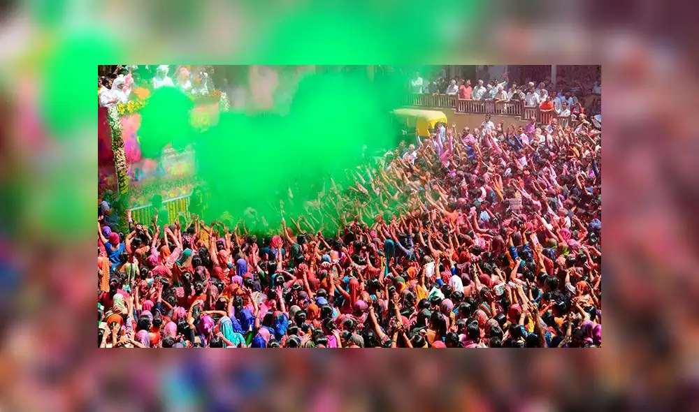 La India se pinta de colores: las increíbles imágenes del Festival Holi [FOTOS y VIDEO]