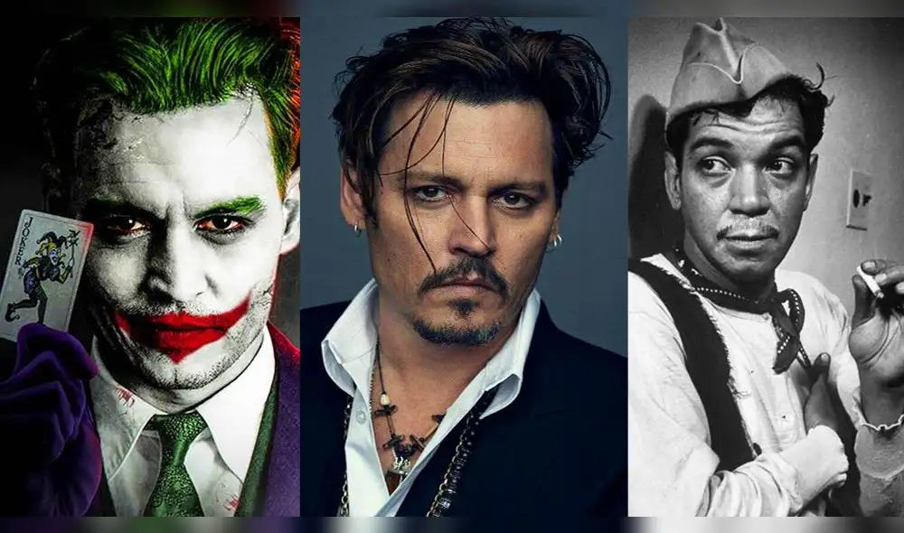 Johnny Depp y muchos papeles por delante. Créditos: composición