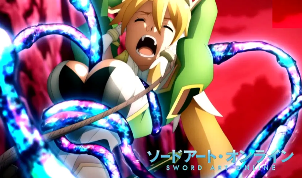 Polémica escena en Sword Art Online (Foto: Dengeki Bunko)