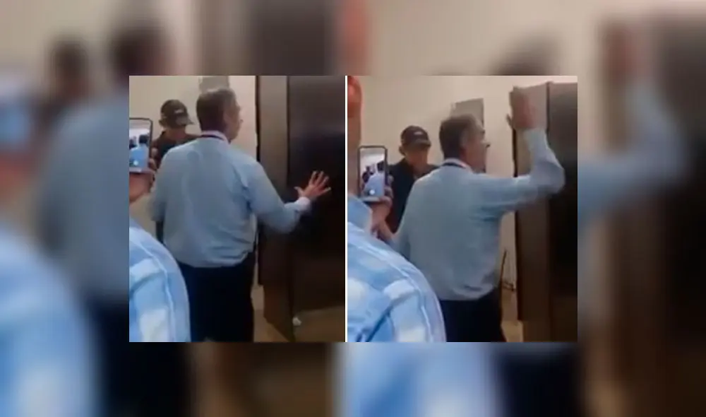 YouTube: Polémica por pareja de hombres captada en baño de centro comercial