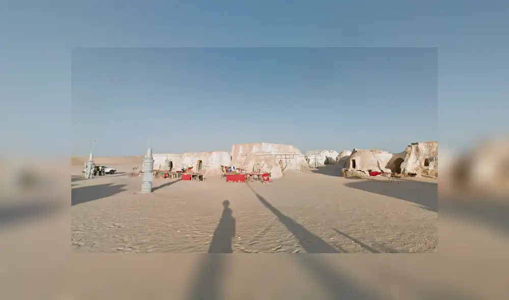 Desliza para ver las locaciones de Star Wars que captó Google Maps. Foto: Captura. Desliza para ver las locaciones de Star Wars que captó Google Maps. Foto: Captura.