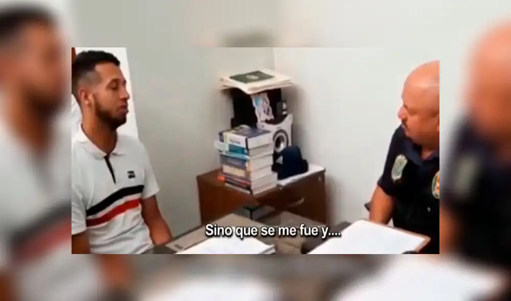 Sujeto también confesó que ingresó al país de manera ilegal y adquirió un arma de fuego por 800 soles. (Foto: Captura de video / Latina Noticias) Sujeto también confesó que ingresó al país de manera ilegal y adquirió un arma de fuego por 800 soles. (Foto: Captura de video / Latina Noticias)