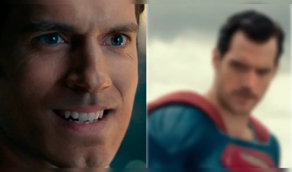 A Henry Cavill le quitaron el bigote y barba gracias al CGI. Foto: Composición