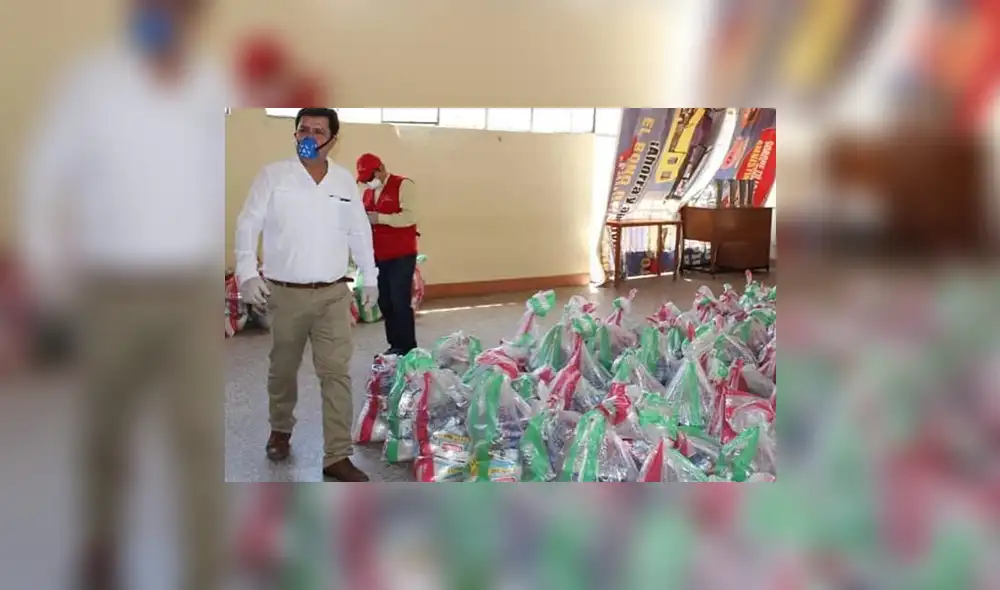 Alcalde Darwin García Marchena habría direccionado la compra de canastas familiares.