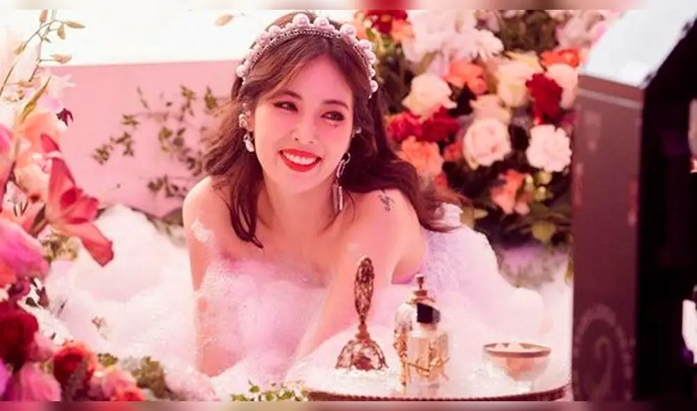 Hyuna se hizo dos piercings en la clávicula y lo presume en Instagram Hyuna se hizo dos piercings en la clávicula y lo presume en Instagram