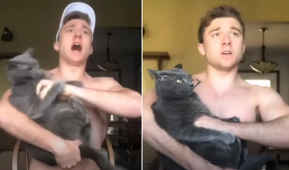 Desliza hacia la izquierda para ver las imágenes del video viral. Foto: Captura de YouTube.