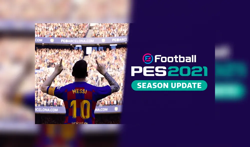 La fecha de lanzamiento del parche para PES 2020 se acaba de filtrar. PES 2021 sería el primer lanzamiento de la saga en no ser un videojuego independiente. Imagen: Konami.