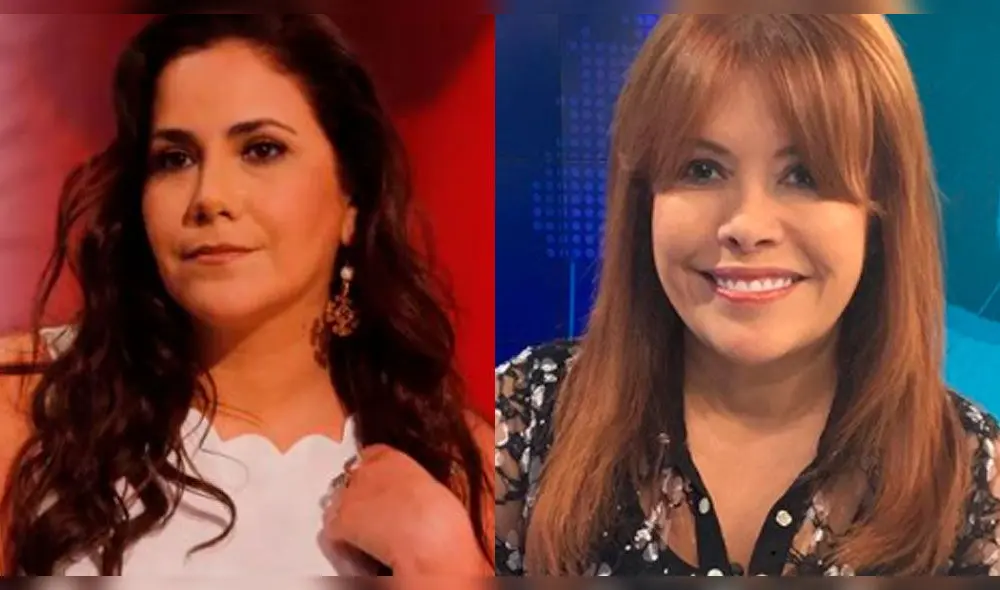 Andrea Llosa niega pelea con Magaly Medina